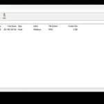 7-Zip file manager window on Windows showing the C: drive with size and file-system columns