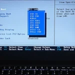 ThinkPad UEFI setup screen showing the Boot menu with UEFI/Legacy Boot and CSM Support